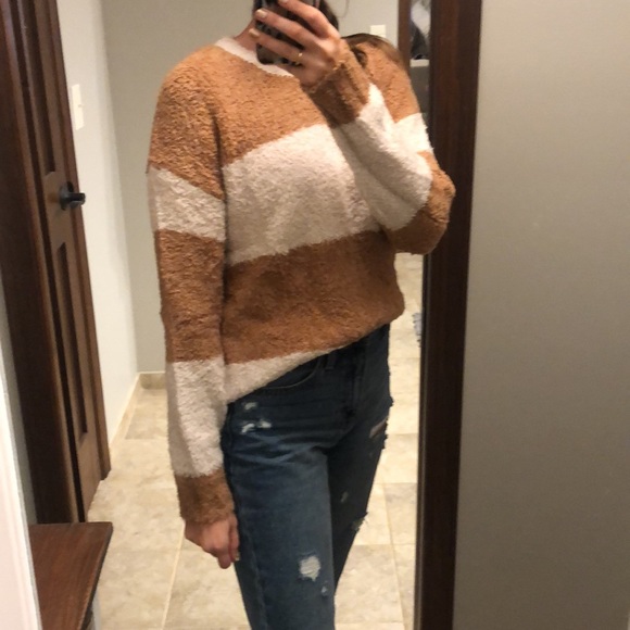 Madewell Teddy striped pullover sweater - Picture 4 of 10